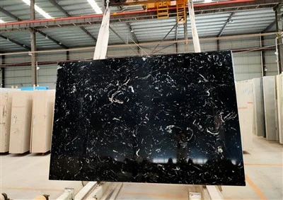Lajes de mármore projetadas Black Rose