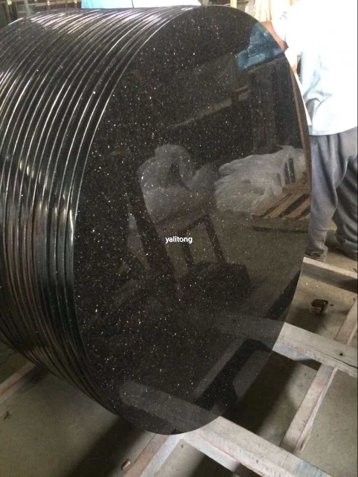 Black granite Round table