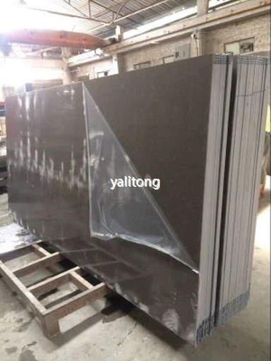 Lajes de quartzo cinza