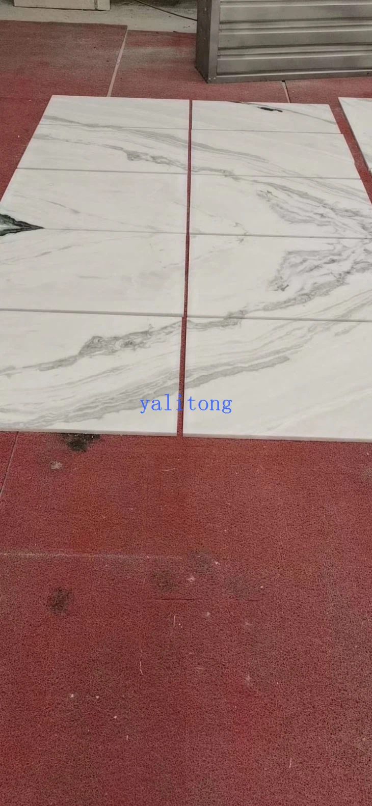 China Panda White Marble Tiles Black