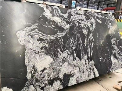 Lajes de granito preto Nero Fantasy