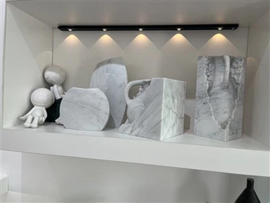 Artesanato em mármore para decoração de casa